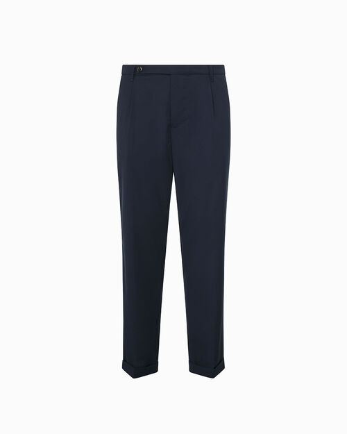 ABBIGLIAMENTO PANTALONE TESSUTO BLUE, BLUE