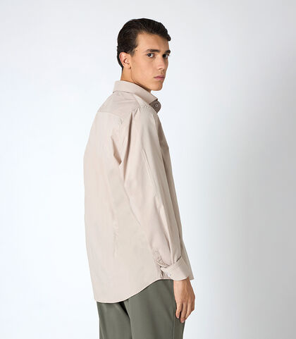 Camicia uomo beige, Valerio 1966, 25Z3T5050COBEIG38, 002