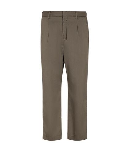 Pantaloni marroni con taglio classico, Valerio 1966, 27J3T6925TSMARR42, 001