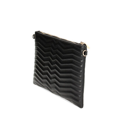 Pochette nera a mano, Nuova Collezione, 2351T5755EPNEROUNI, 002