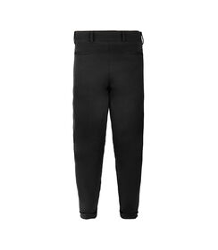 Pantaloni da uomo in tessuto nero, Valerio 1966, 26N9T1990TSNERO46, 005 preview