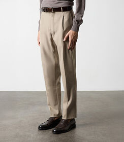Pantalone da uomo beige, Valerio 1966, 26J3T0111TSBEIGM, 002 preview