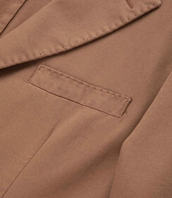 Giacca marrone con bottoni in legno, Valerio 1966, 2784T2525COMARR42, 003 preview