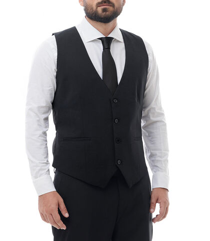 Gilet nero, Valerio 1966, 24N2T2405TSNERO42, 002