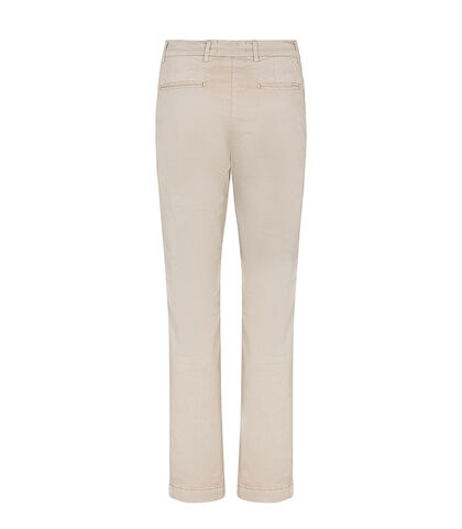 Pantaloni beige con chiusura raffinata, Valerio 1966, 2787T4200TSBEIG42, 002
