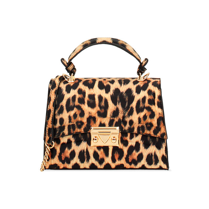 Minibag in lycra leopard, Valerio 1966, 2451T5079LYLEOPUNI