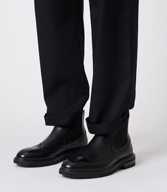 Beatles in pelle nera da uomo, Valerio 1966, 26U6T3950PENERO039, 002 preview