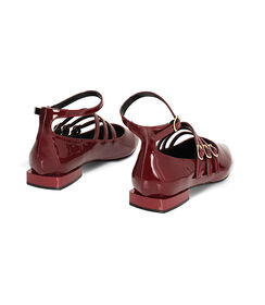 Ballerine cherry con fibbie, Valerio 1966, 2449T4613VECHER037, 003 preview