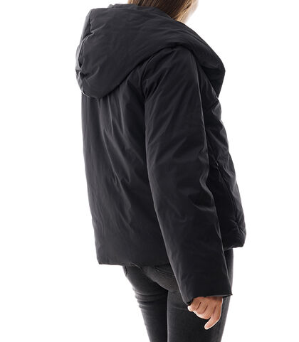 Piumino nero a trapezio, Valerio 1966, 2085T2212TSNERO3XL, 002