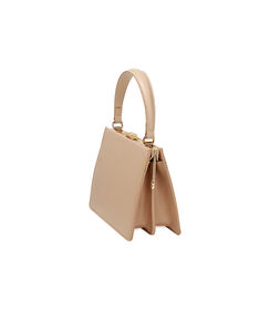 Mini bag donna beige con manico, Valerio 1966, 2551T6041EPBEIGUNI, 003 preview