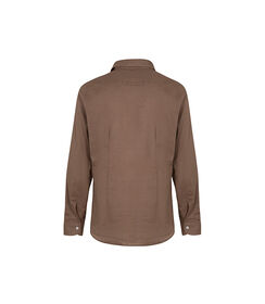 Camicia ml testa di moro con bottoni centrali, Valerio 1966, 27Z3T2302LNMORO43, 004 preview