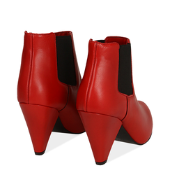 Chelsea boots rossi in pelle di vitello , Valerio 1966, 12D6T3910VIROSS035, 004 preview