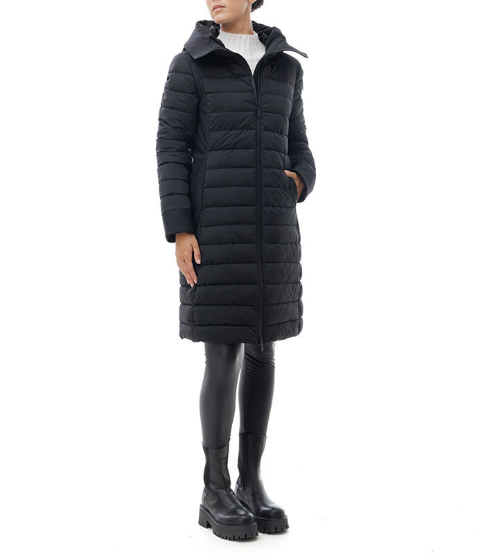 Piumino longuette nero, Valerio 1966, 2485T2412TSNEROL