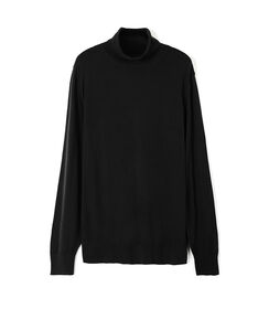 Maglione dolcevita da uomo nero, Valerio 1966, 26U4T3053TSNEROL, 003 preview