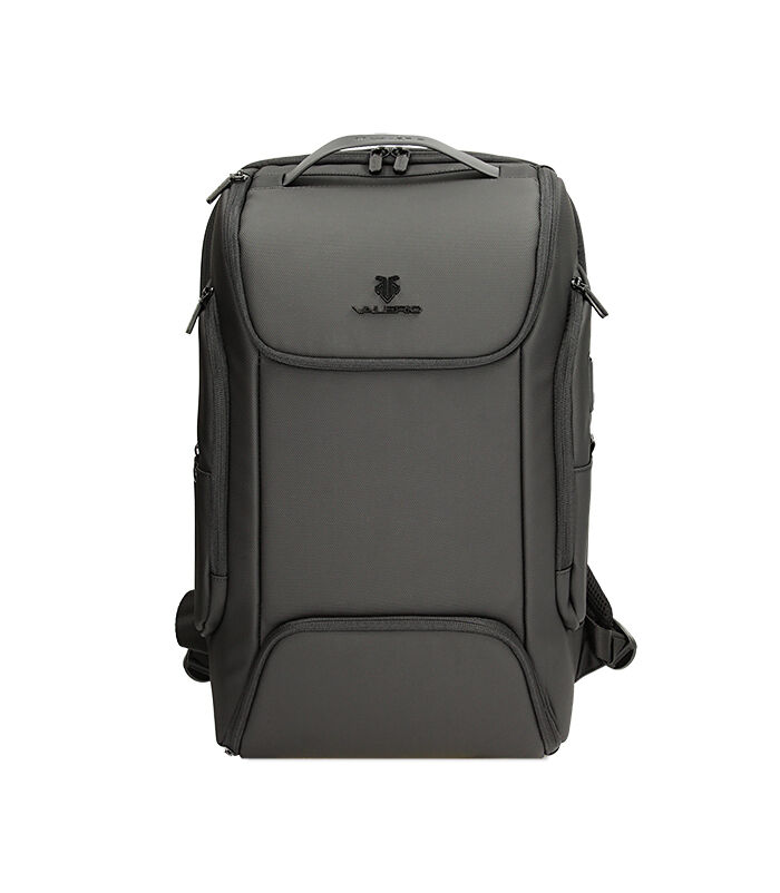 Zaino nero in tessuto porta pc, Valerio 1966, 23U2T7267TSNEROUNI