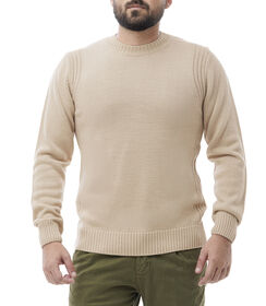 Maglione beige casual, Valerio 1966, 24J2T0238TSBEIGL, 001 preview
