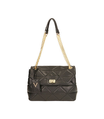 Borsa a tracolla matelassé nera , Valerio 1966, 20F5T2834EPNEROUNI, 001