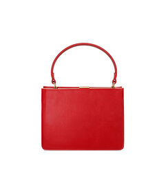 Mini bag donna rossa con manico, Valerio 1966, 2551T6041EPROSSUNI, 004 preview