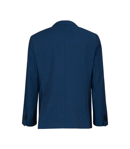 Giacca blu classica con taschino decorativo, Valerio 1966, 2786T3018TSBLUE42, 002