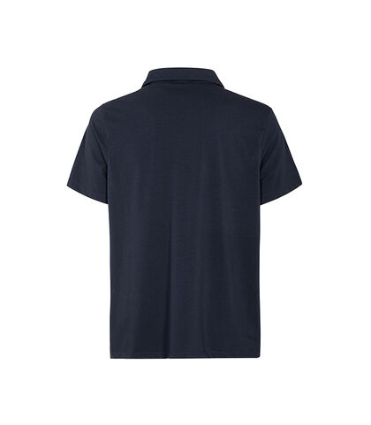 Polo blu dallo stile deciso, Valerio 1966, 27D8T1228TSBLUEI, 002