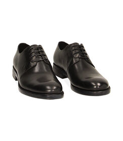 Stringate nere in pelle, Valerio 1966, 22U603115PENERO040, 002 preview