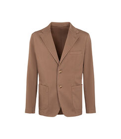 Giacca marrone con bottoni in legno, Valerio 1966, 2784T2525COMARR42, 001 preview