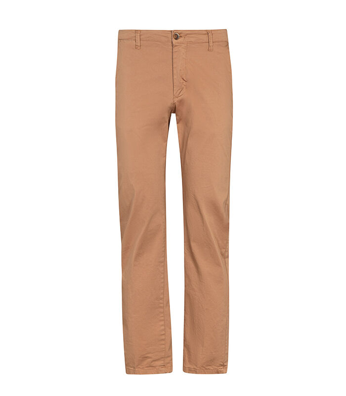 Pantaloni nocciola con chiusura a filetto, Valerio 1966, 27N9T6002TSNOCC42