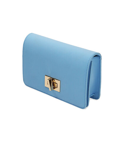 Borsa a tracolla celeste in tessuto, Nuova Collezione, 2151T2947LYCELEUNI, 002