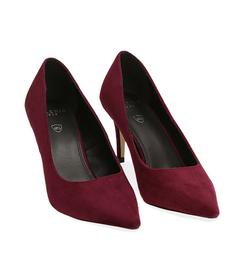 Décolleté bordeaux in velluto , Valerio 1966, 1084T3178VLBORD035, 002 preview