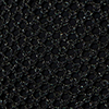 Vestito donna in maglina nero, scollato sulla schiena, 