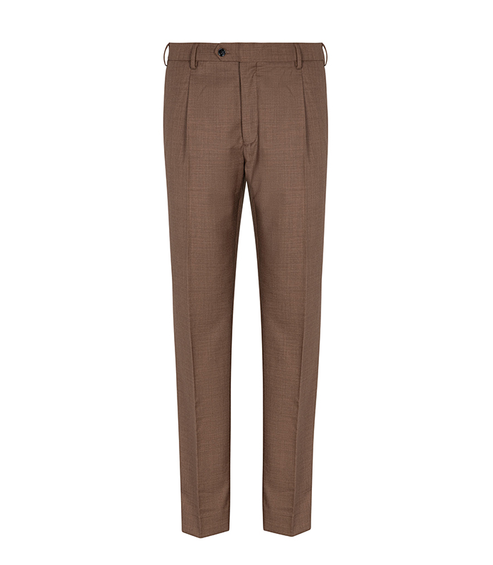 Completo pantalone marrone elegante