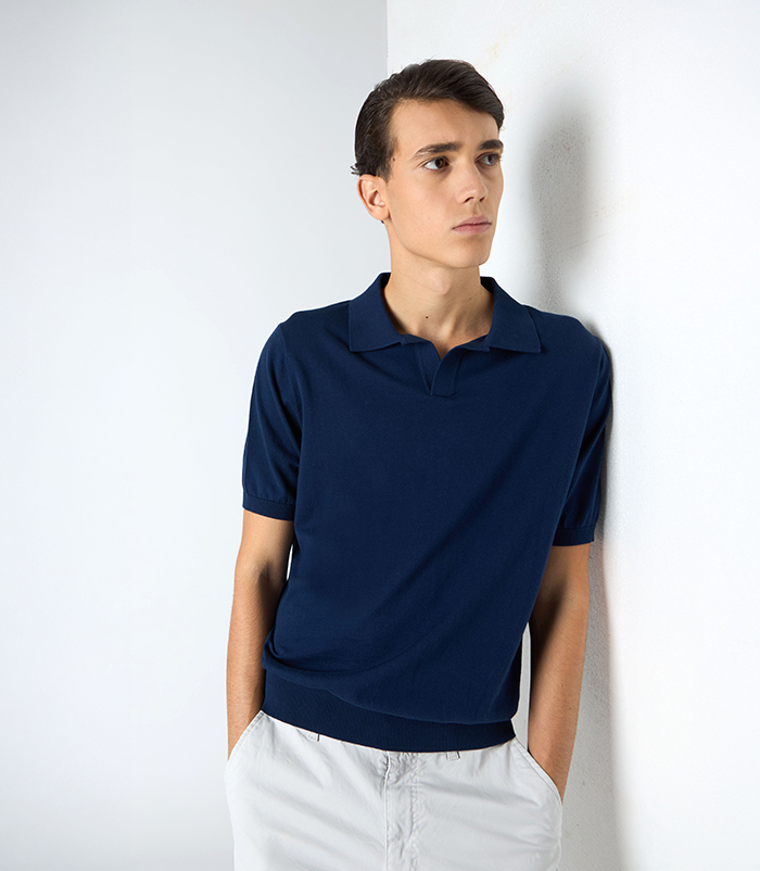 ABBIGLIAMENTO MAGLIERIA COTONE BLUN