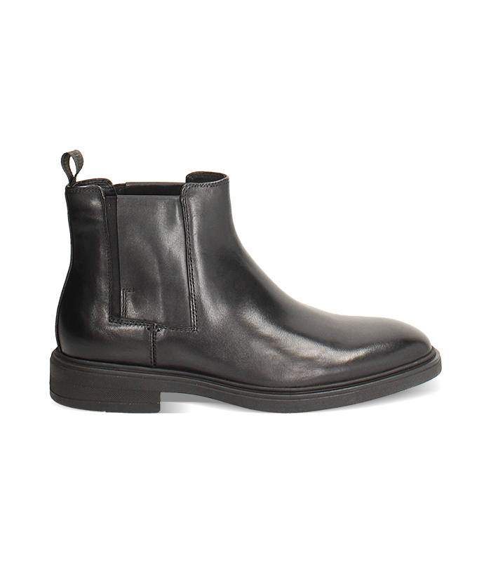 Beatles neri eleganti in vera pelle