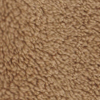Cappotto teddy lungo camel