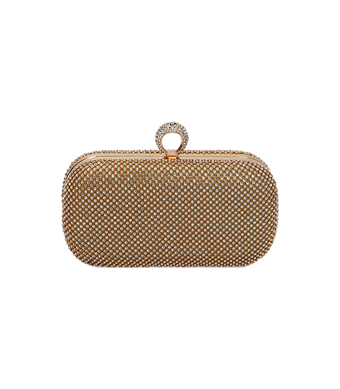 Clutch ovale oro