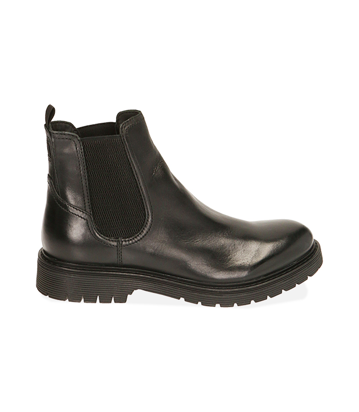 Chelsea boots neri in pelle
