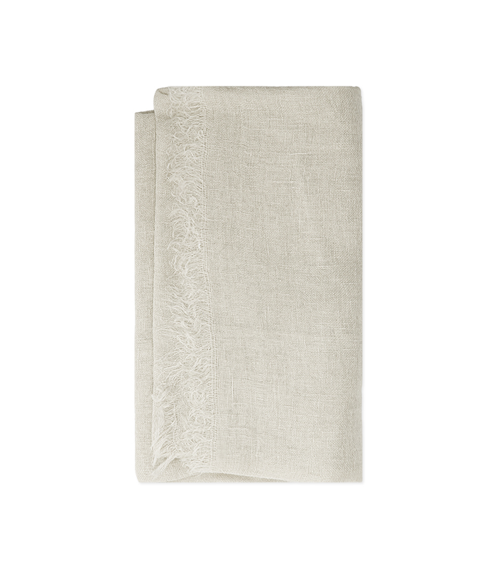 Pashmina panna in lino