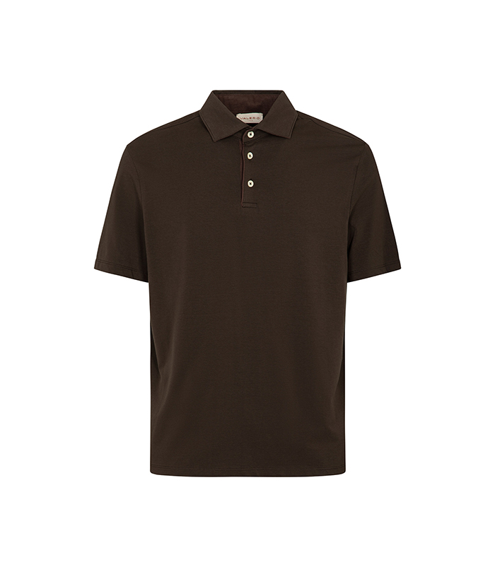 Polo testa di moro con colletto classico