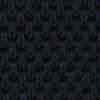 Cravatta blu in cotone con fondo dritto
