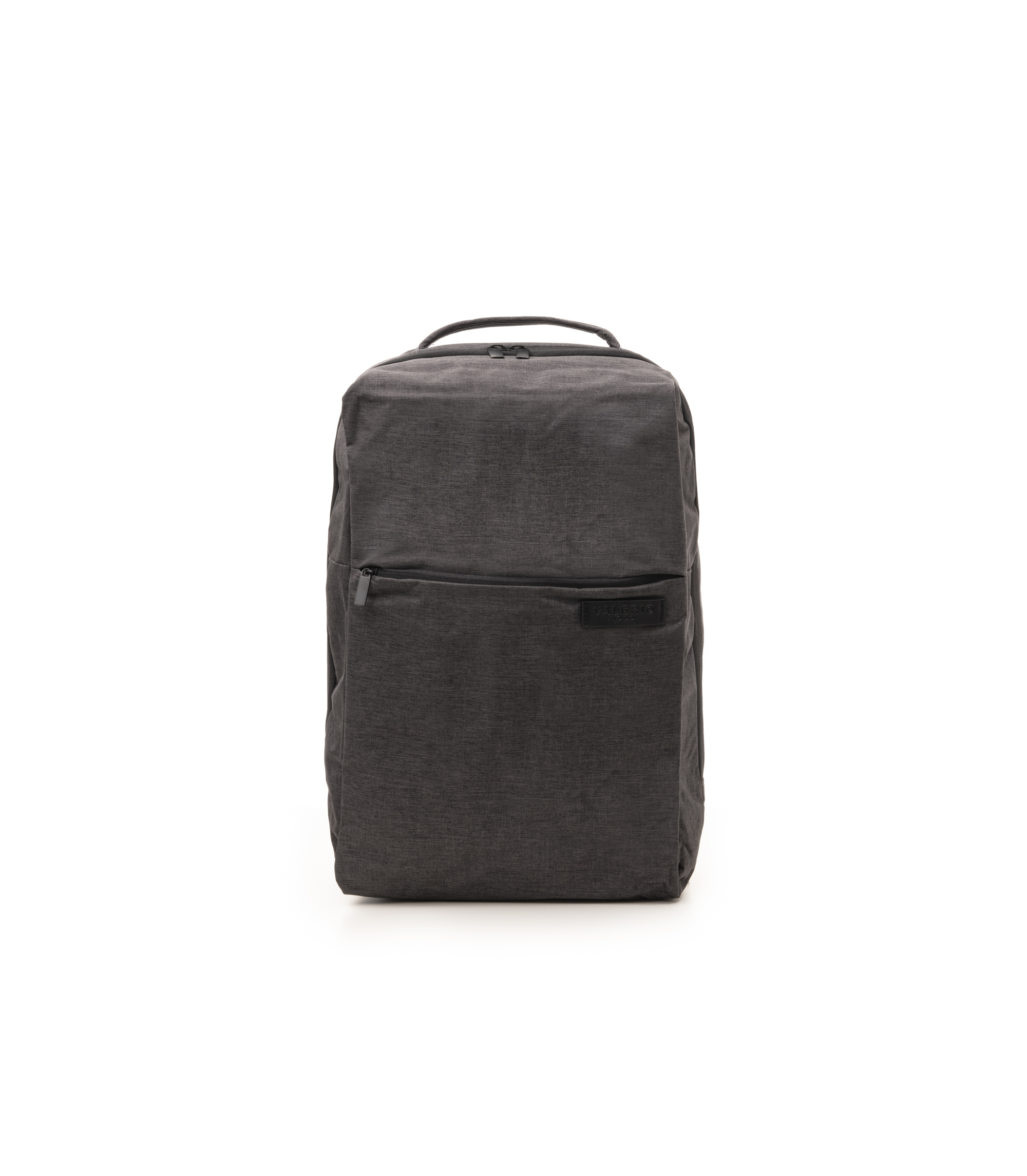Zaino grigio in cotone e nylon