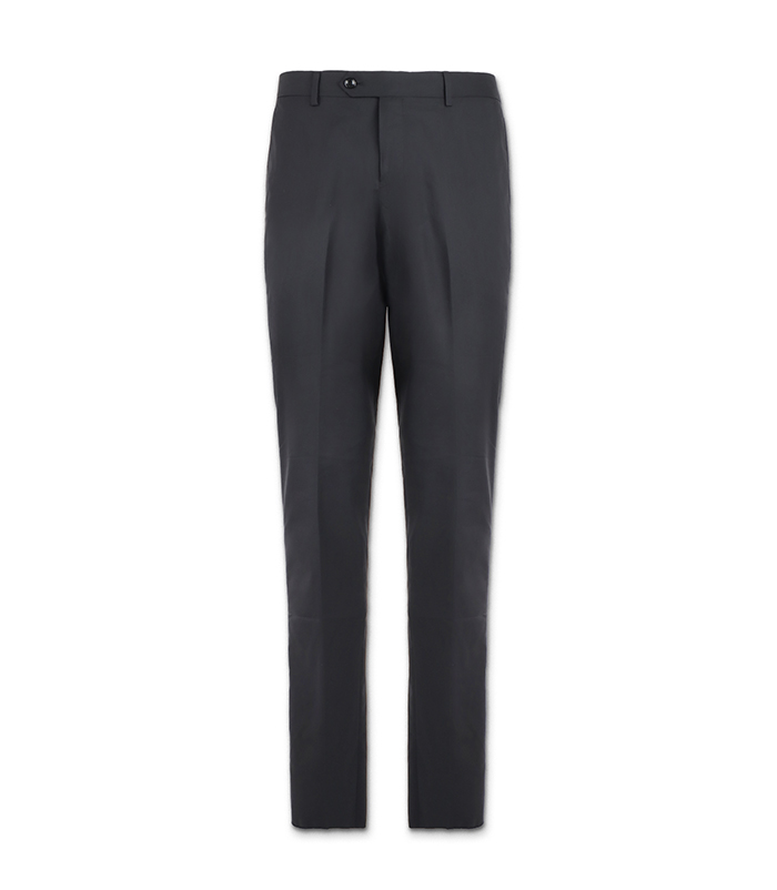 Pantalone da uomo di cotone nero