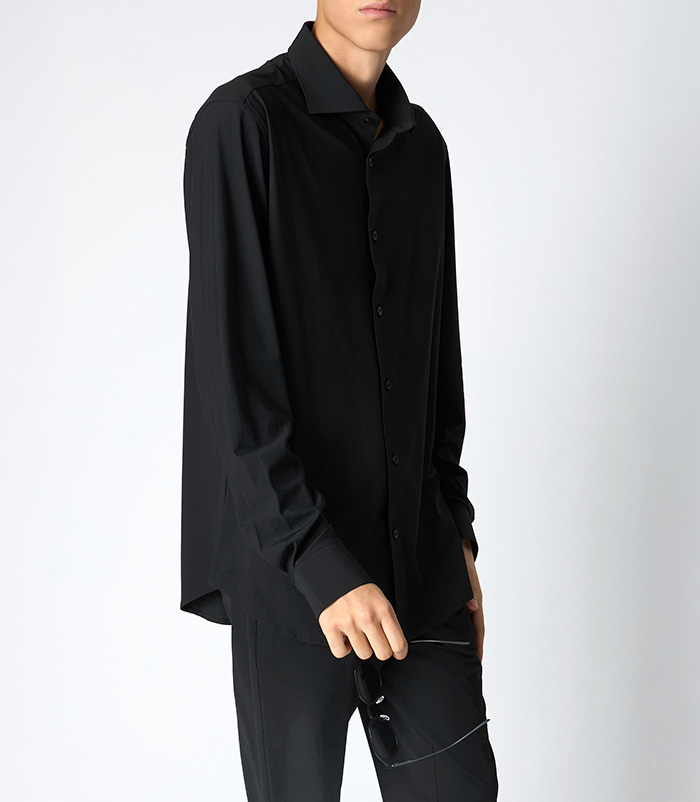 Camicia uomo nera