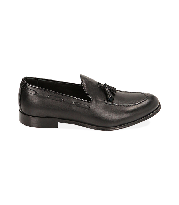 CALZATURA UOMO MOCASSINO VITELLO NERO