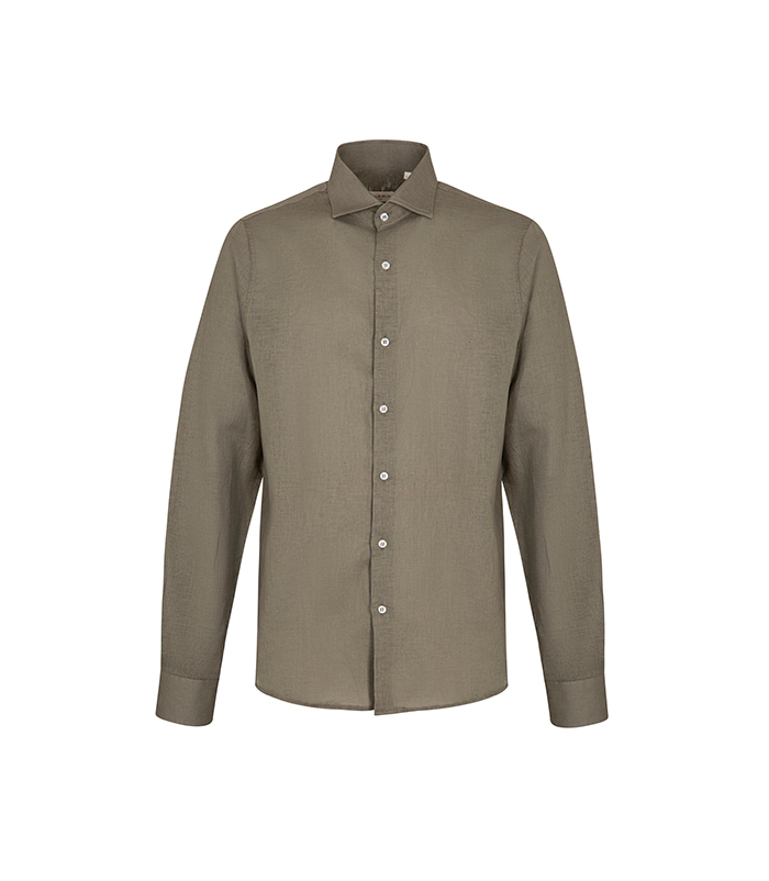 Camicia lino militare senza tempo