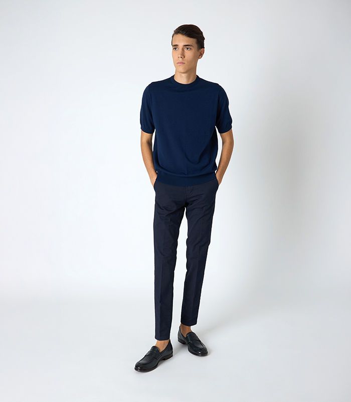 ABBIGLIAMENTO MAGLIERIA COTONE BLUN