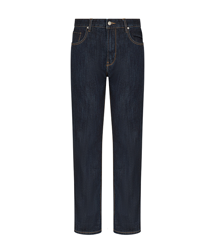 Jeans con orlo risvoltato