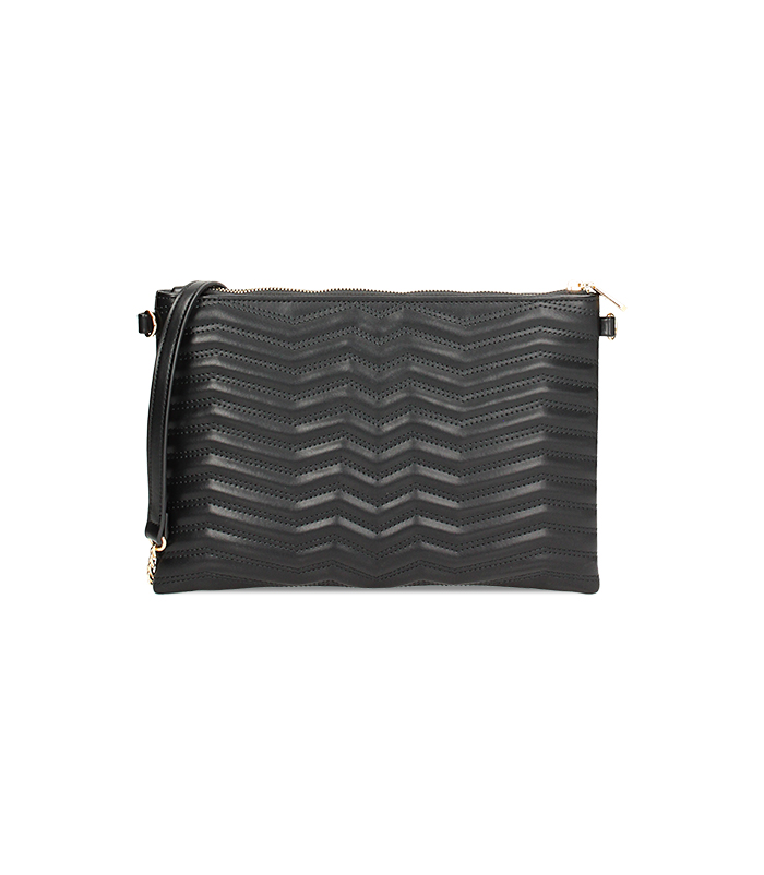 Pochette nera a mano