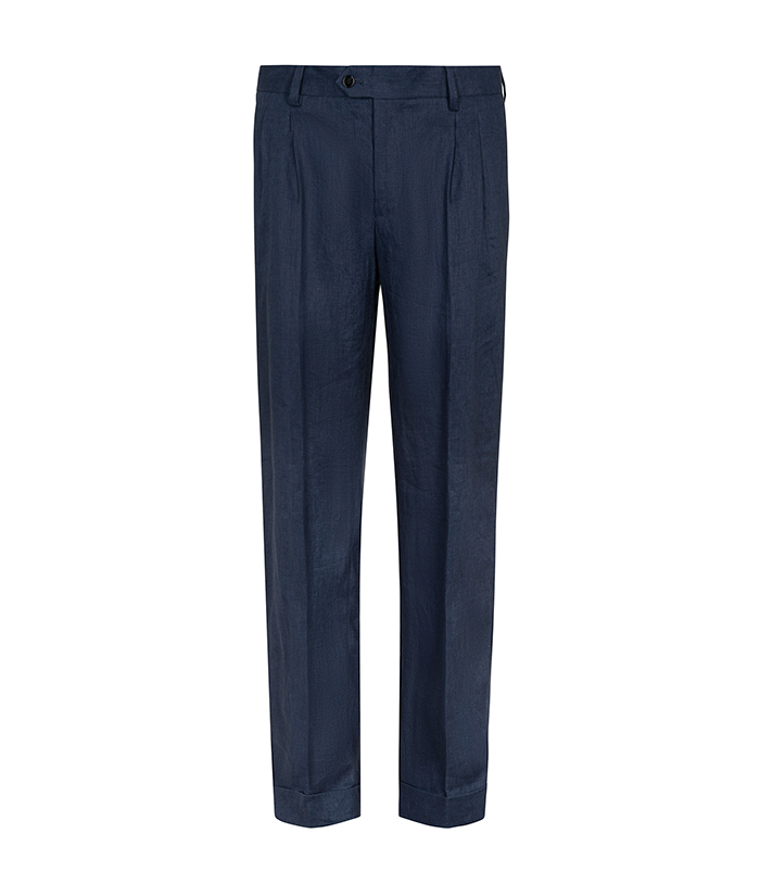 Completo pantalone avion in lino