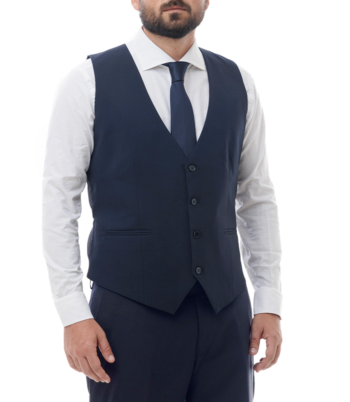 Gilet blu