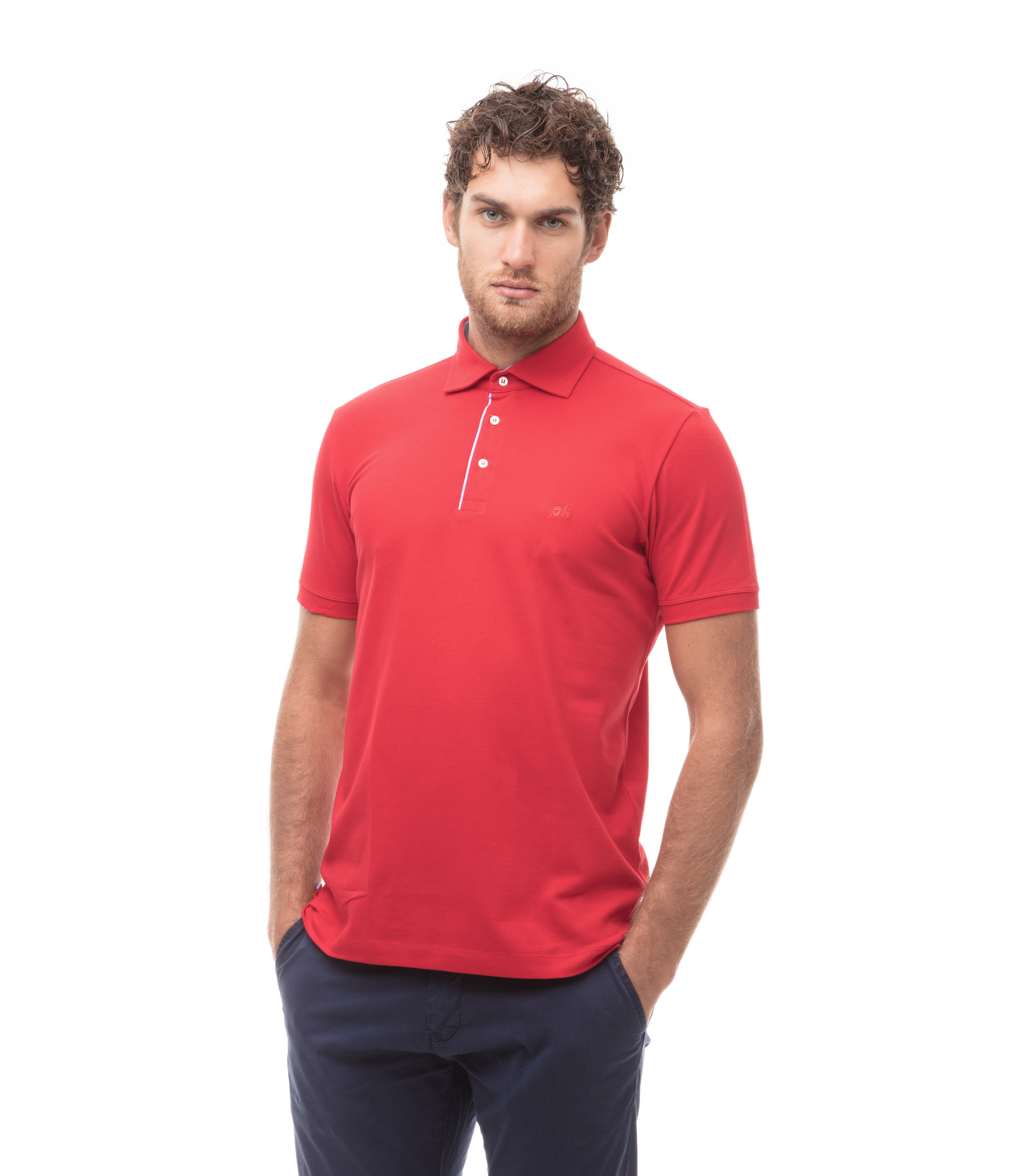 polo rossa uomo